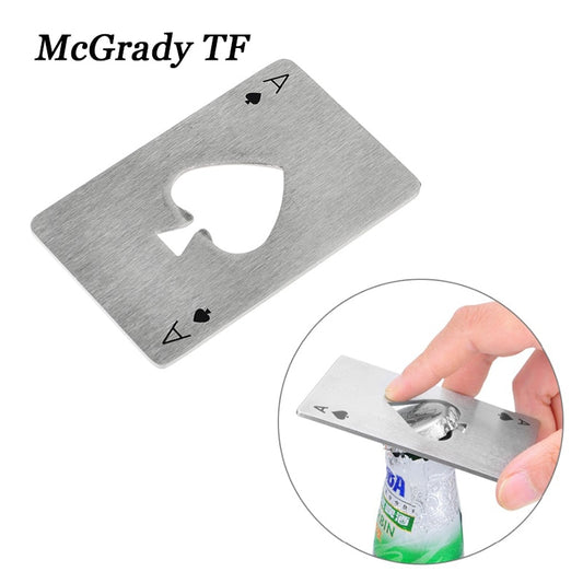 Poker Card Shaped Bottle Opener